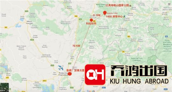 布萊扎度假酒店位置圖